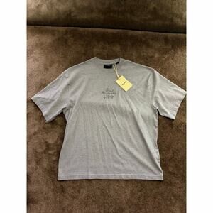 Axel Arigato New York City T Shirt (Grey Melange, Large) BRAND NEW WITH TAGS